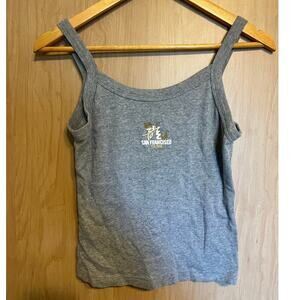 Vintage Y2K Easywear Baby Tank San Francisco 2000 Graphic